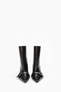 ANKLE HEELED BELT BOOTS
