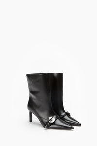 ANKLE HEELED BELT BOOTS