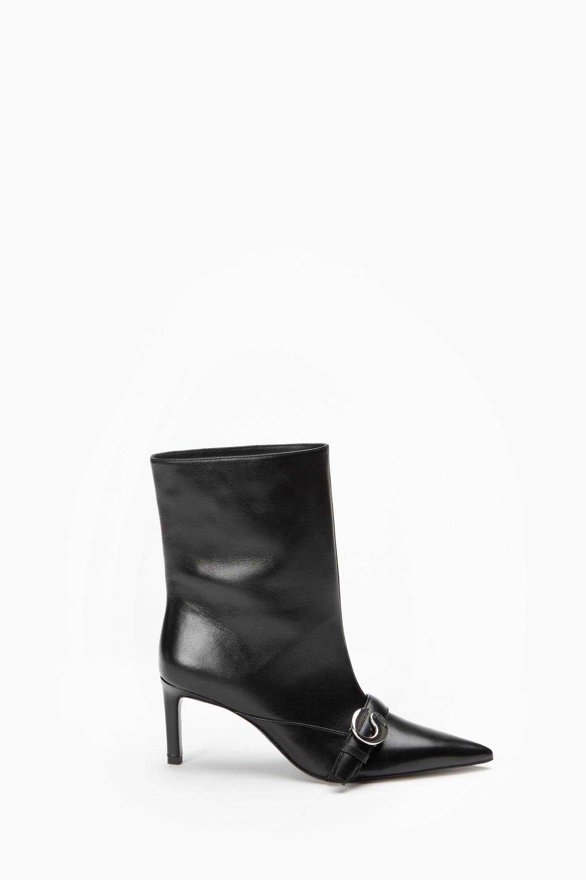 ANKLE HEELED BELT BOOTS