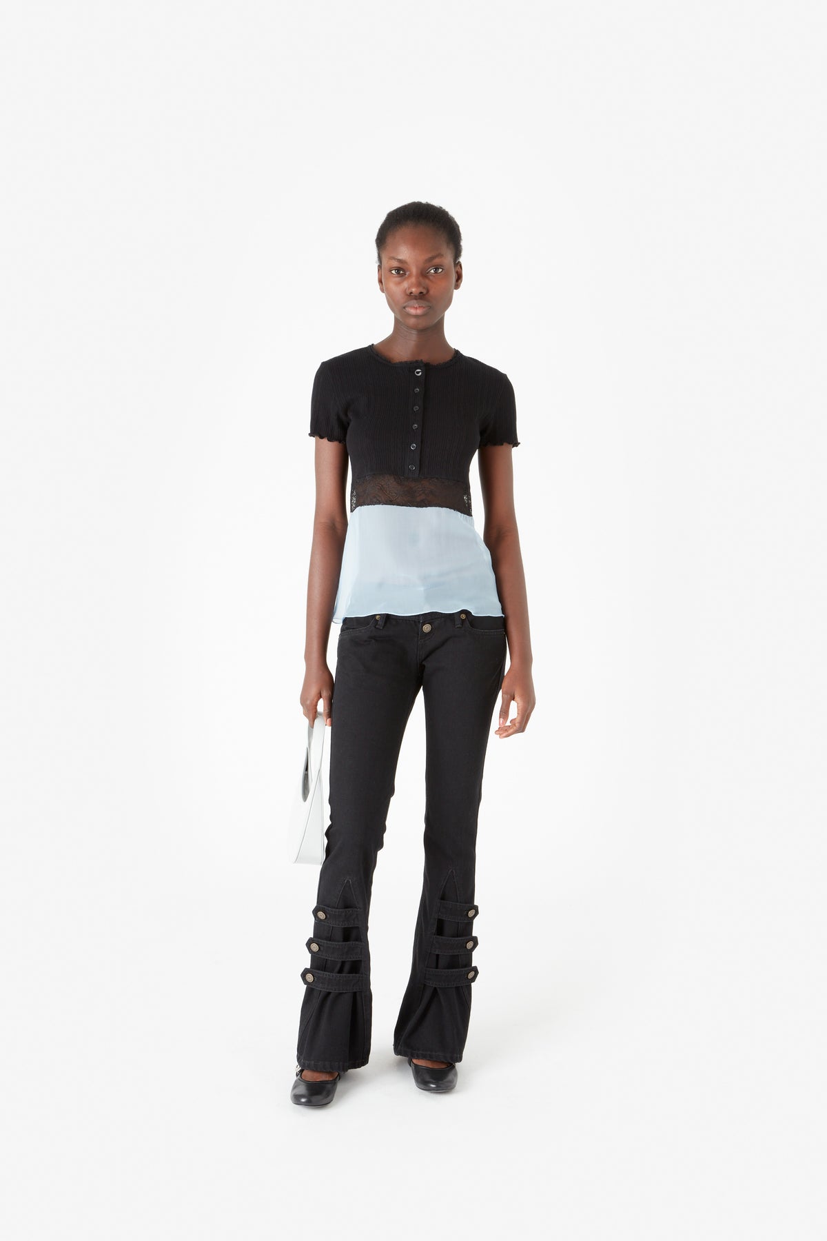 MULTI LAYER POINTELLE TOP