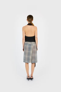 DRAPED SAROUEL TOP