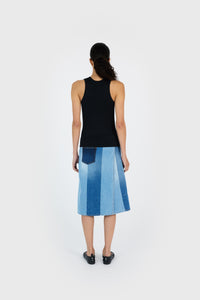 C-LOGO CROSSED TOP