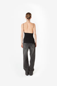 DRAPED WASHING CLIP GALA TOP