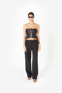 MULTI BUCKLE TOP