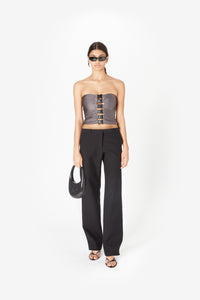 MULTI BUCKLE TOP