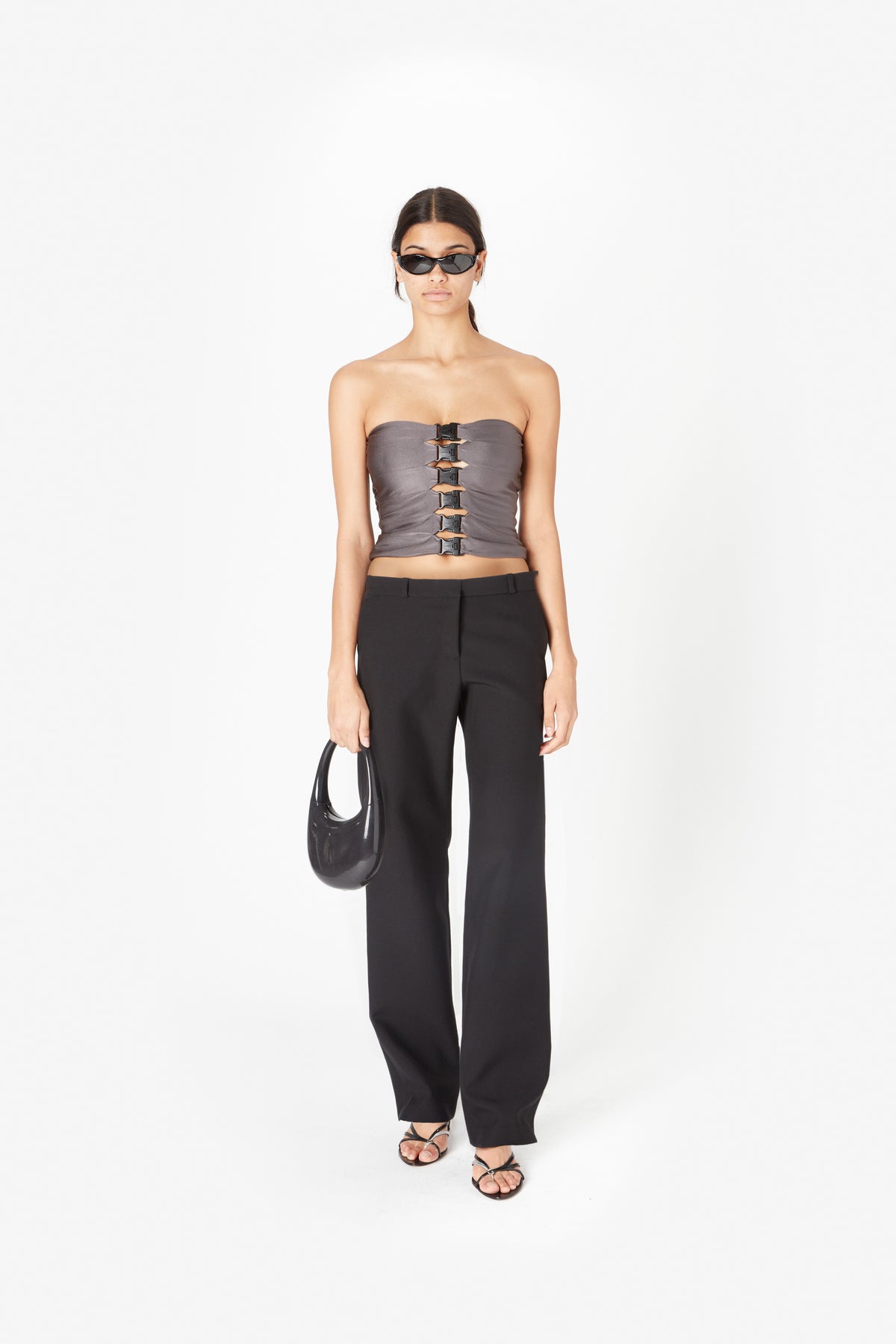MULTI BUCKLE TOP