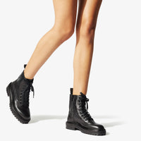 Bottines Cora en cuir - Black