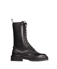 Bottes Cora en cuir - Black
