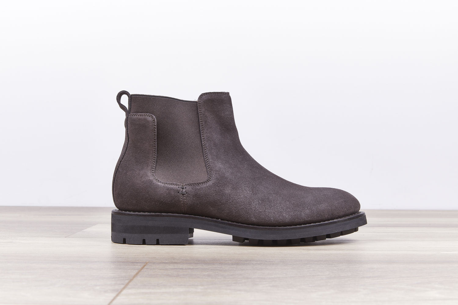 5qty NEW / Bottines COSMOS VELOURS COMMANDO - Asphalte