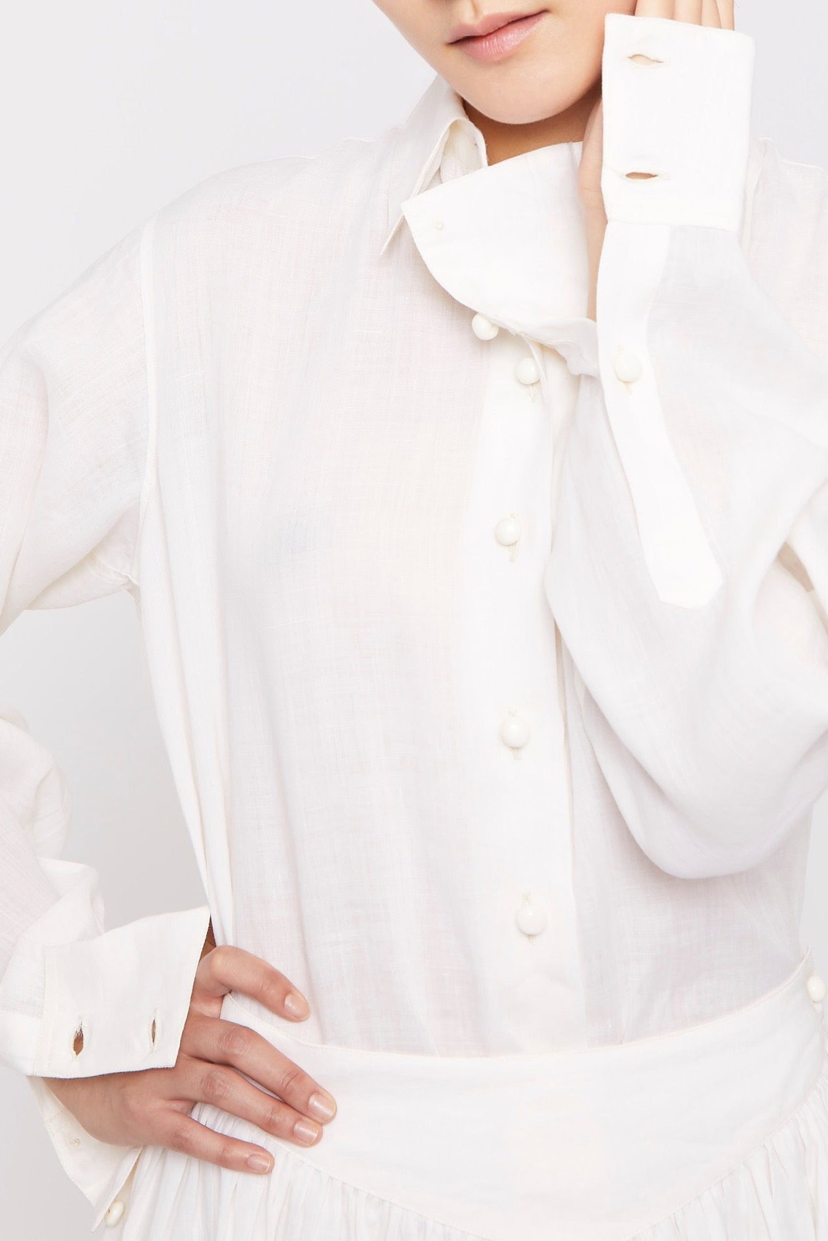 Blouse Costob à manches longues - Black