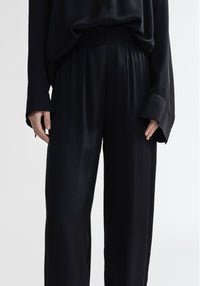 Pantalon Cougar en satin - Black