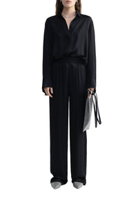 Pantalon Cougar en satin - Black