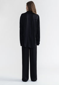 Pantalon Cougar en satin - Black