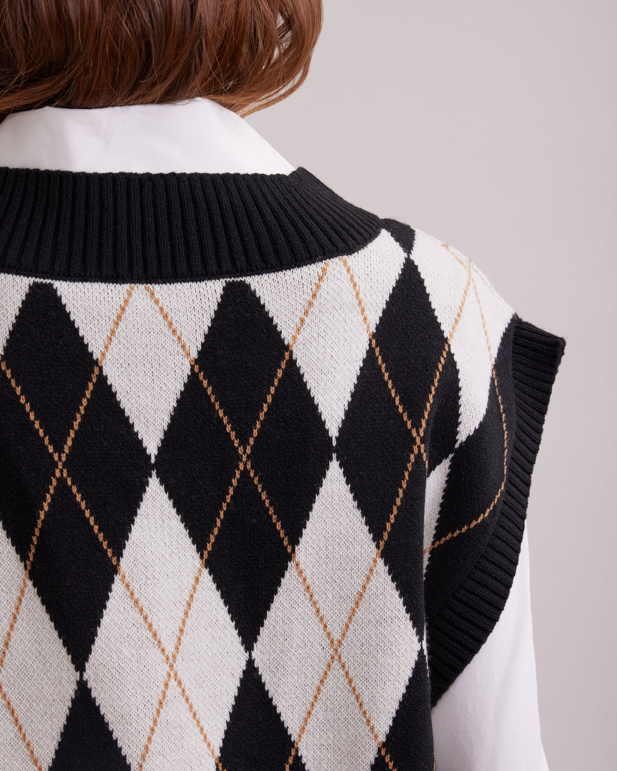 Gilet sans manche Country - Black & White