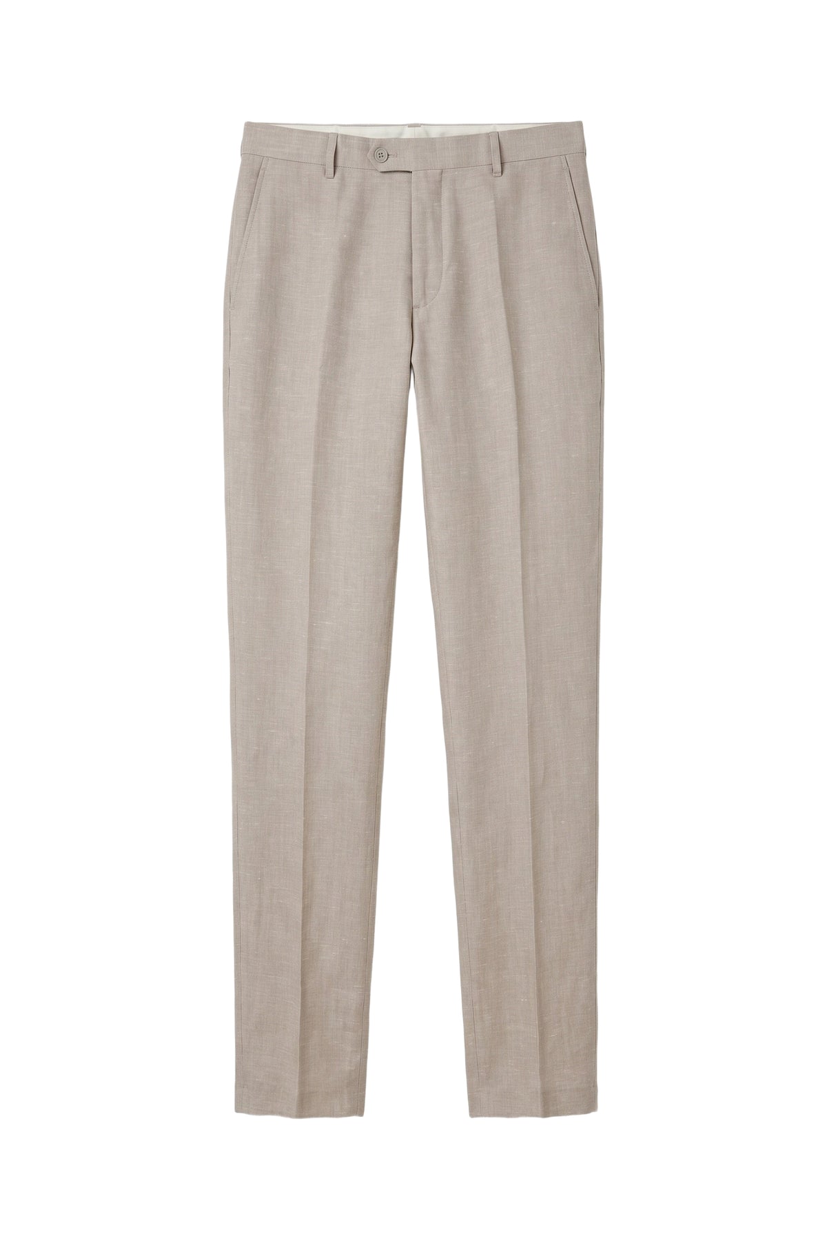 Pantalon de tailleur en lin - Beige