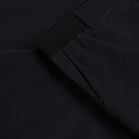 Pantalon à taille élastiquée en laine - Noir