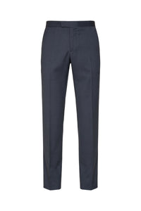 Pantalon à taille élastiquée en laine - Dark Navy