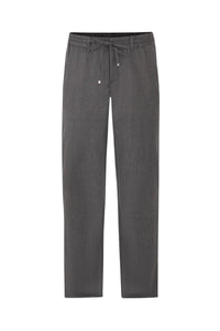 Pantalon chiné en laine - Taupe