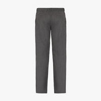Pantalon chiné en laine - Taupe