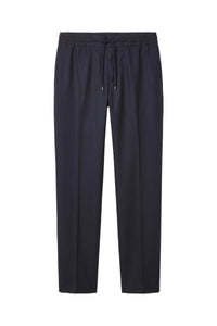 Poches à l'américaine en laine - Blue Navy