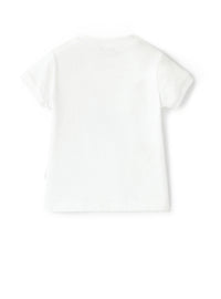 T-Shirt Con Cagnolino E Applicazione