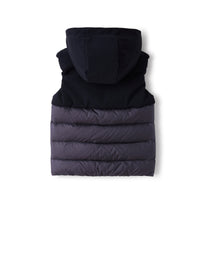 Gilet Imbottito In Sensitive® Fabrics Blu