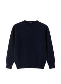 Maglione  In Cotone Organico Blu
