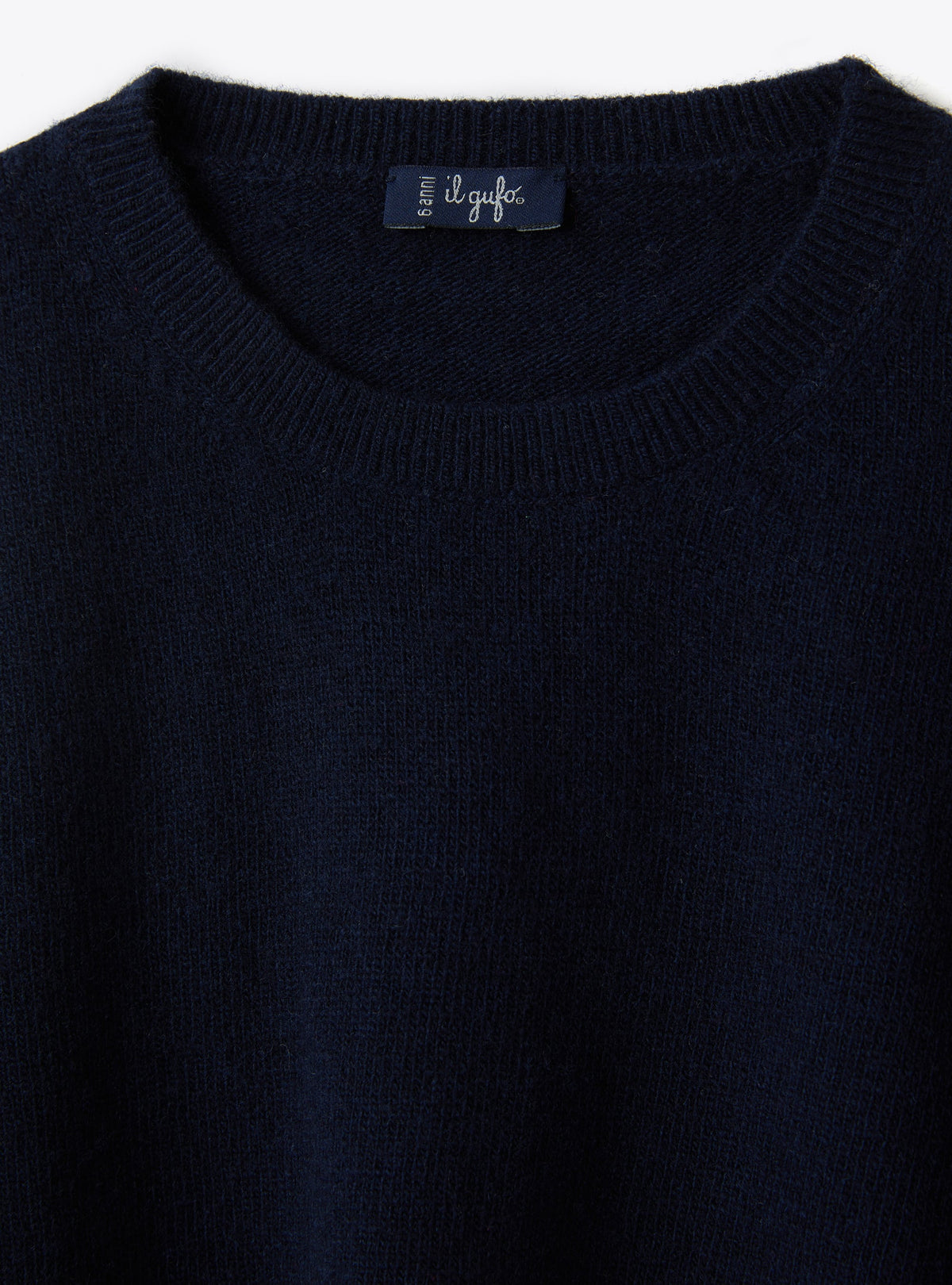 Maglione  In Cotone Organico Blu