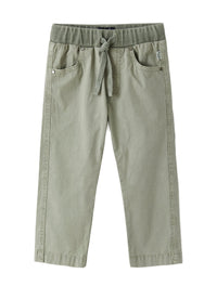 Pantaloni In Popeline Verde