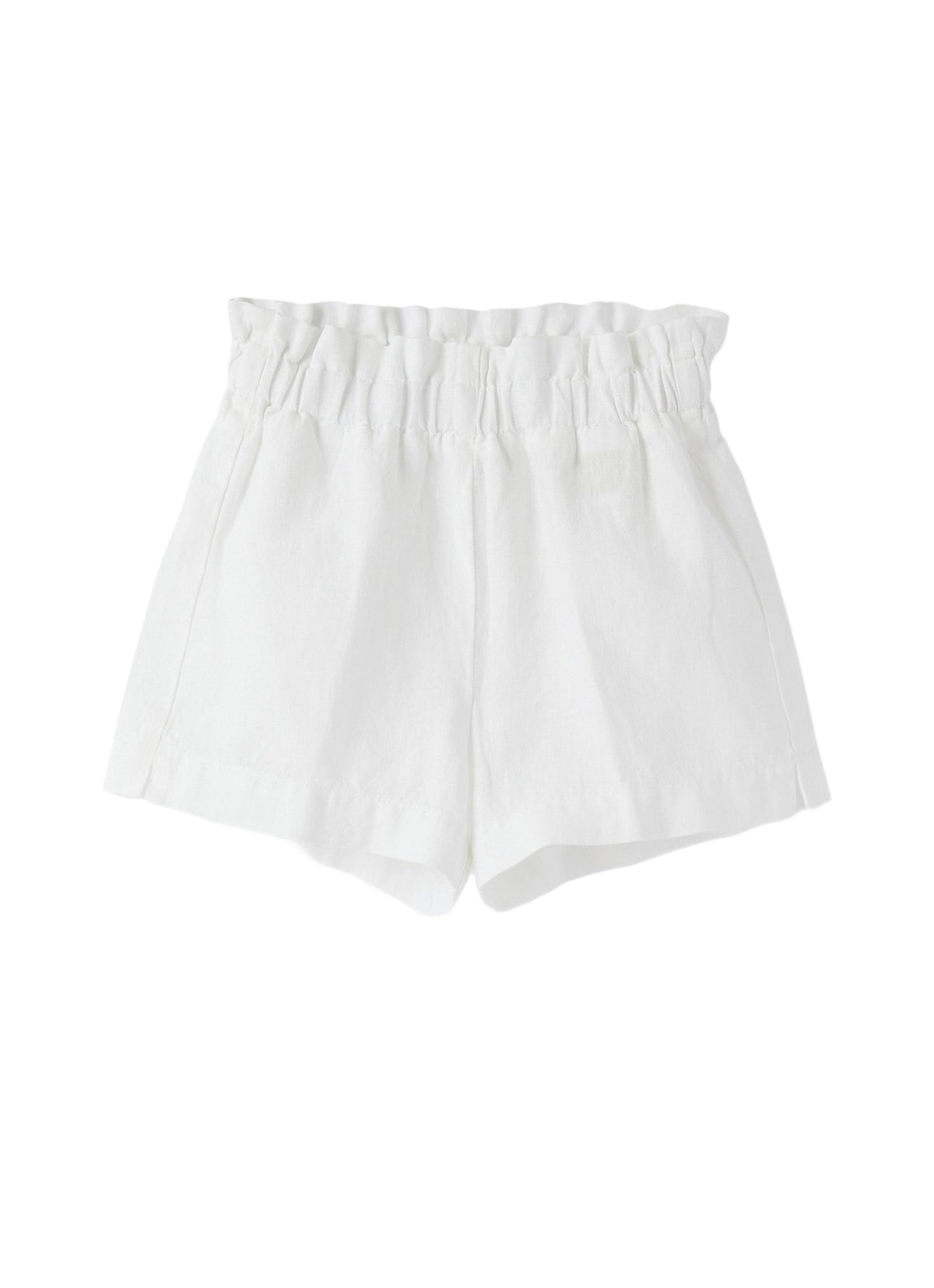 ps063l6009_010 // DOUBLON PAS FUSION /// DOUBLON DEVIENT OK PICS / Bermuda in lino bianco
