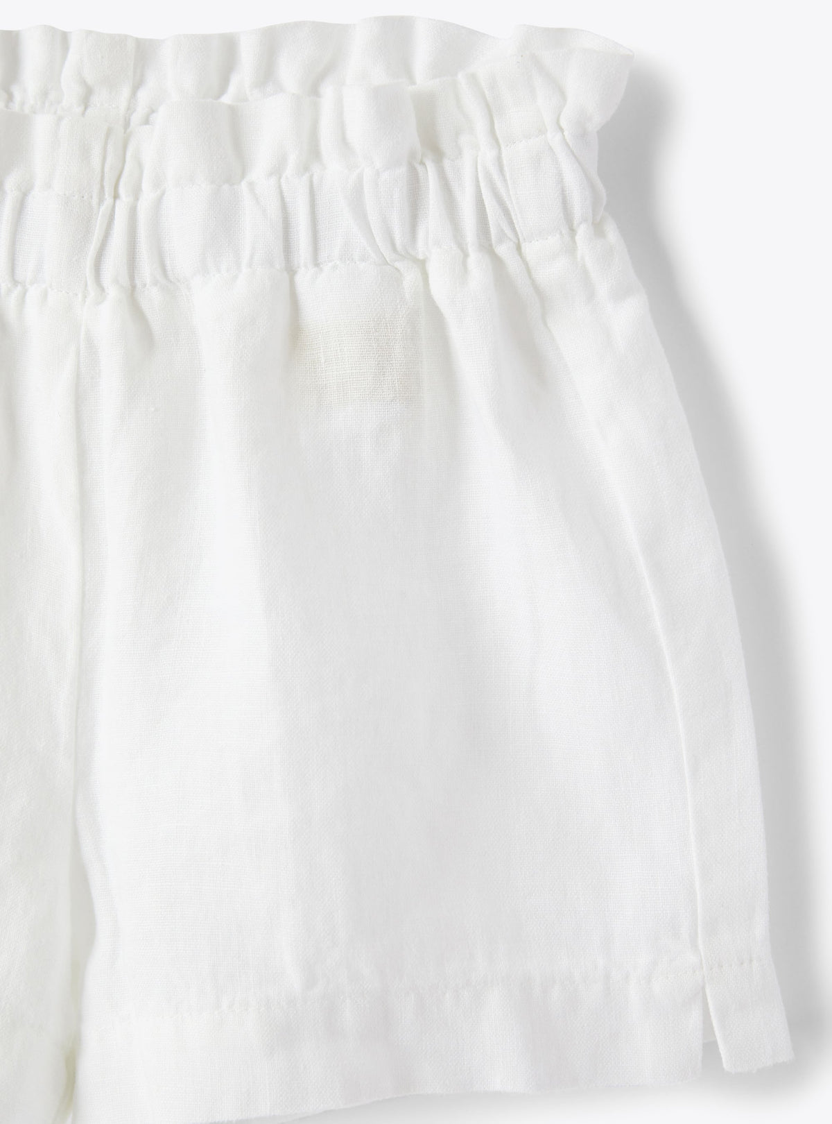 ps063l6009_010 // DOUBLON PAS FUSION /// DOUBLON DEVIENT OK PICS / Bermuda in lino bianco