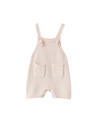 Salopette en tricot en coton biologique - Rosa Baby