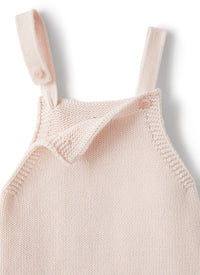 Salopette Tricot In Cotone Organico