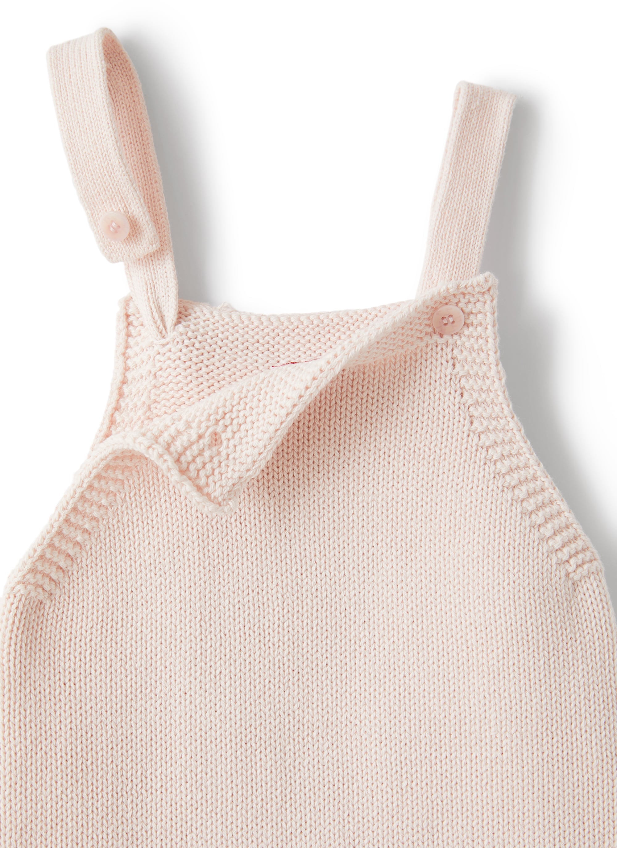 Salopette Tricot In Cotone Organico