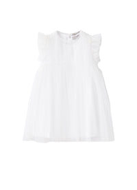 Robe en tulle - Latte