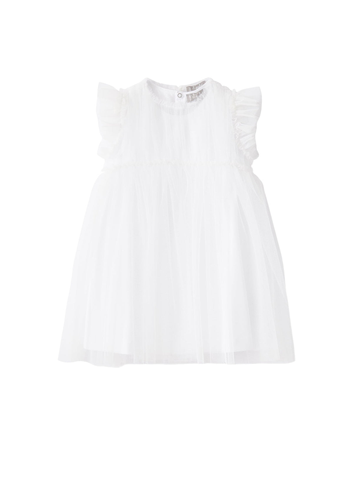 Robe en tulle - Latte