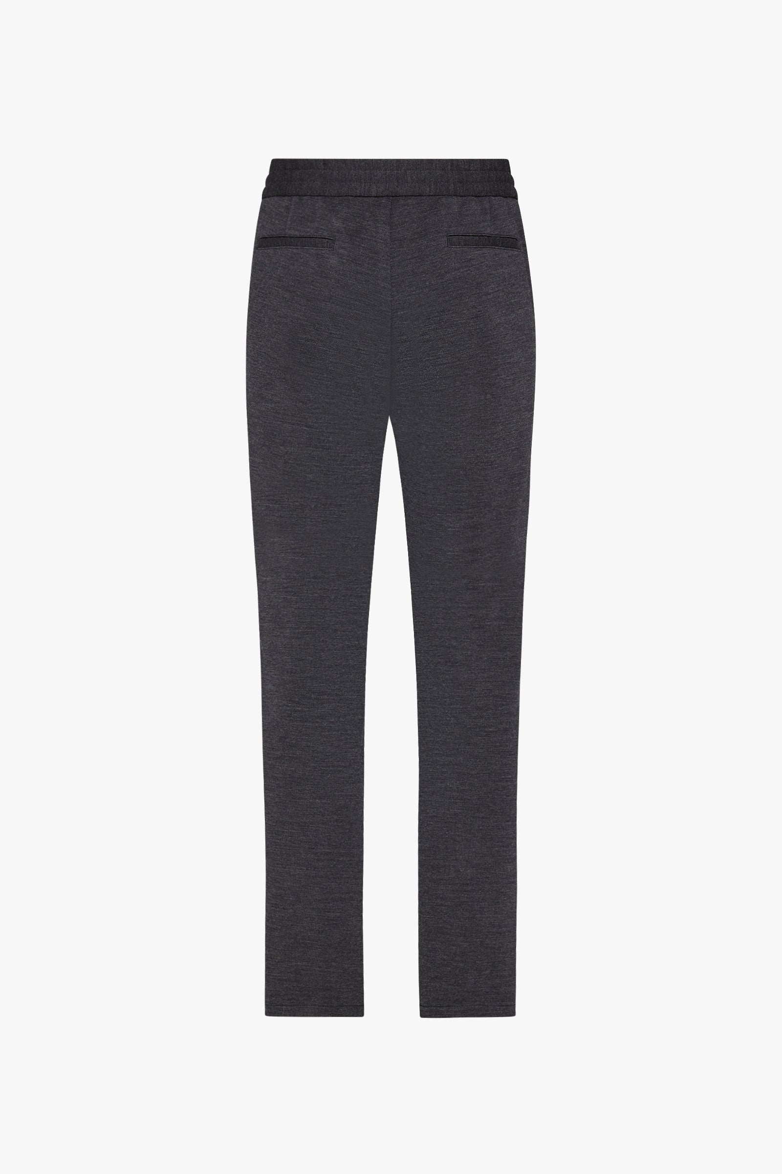 Pantalon de survêtement chiné en laine - Gris