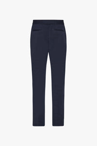 Pantalon de survêtement chiné en laine - Bleu