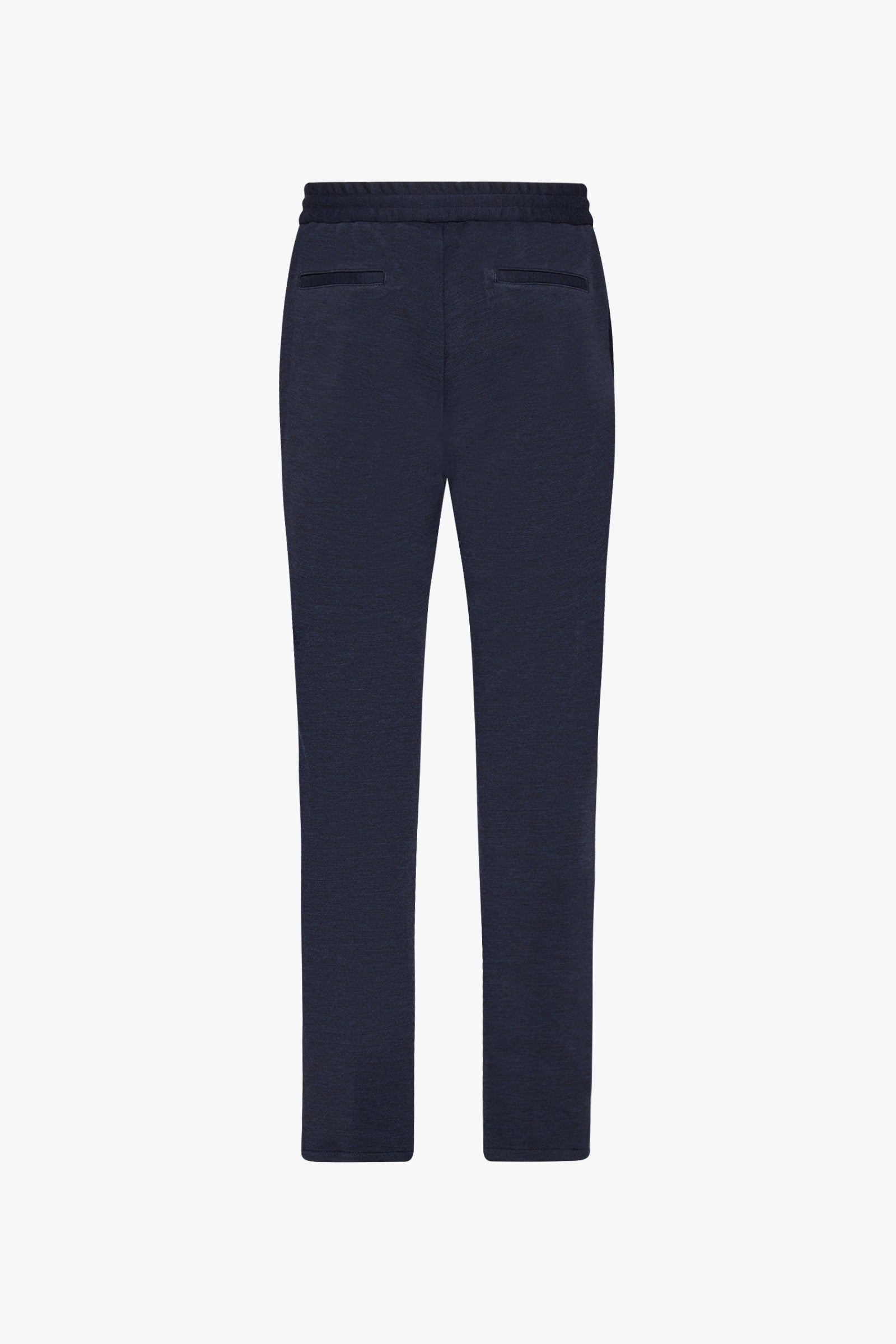 Pantalon de survêtement chiné en laine - Bleu