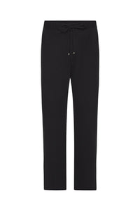 Pantalon de survêtement à cordon - Noir