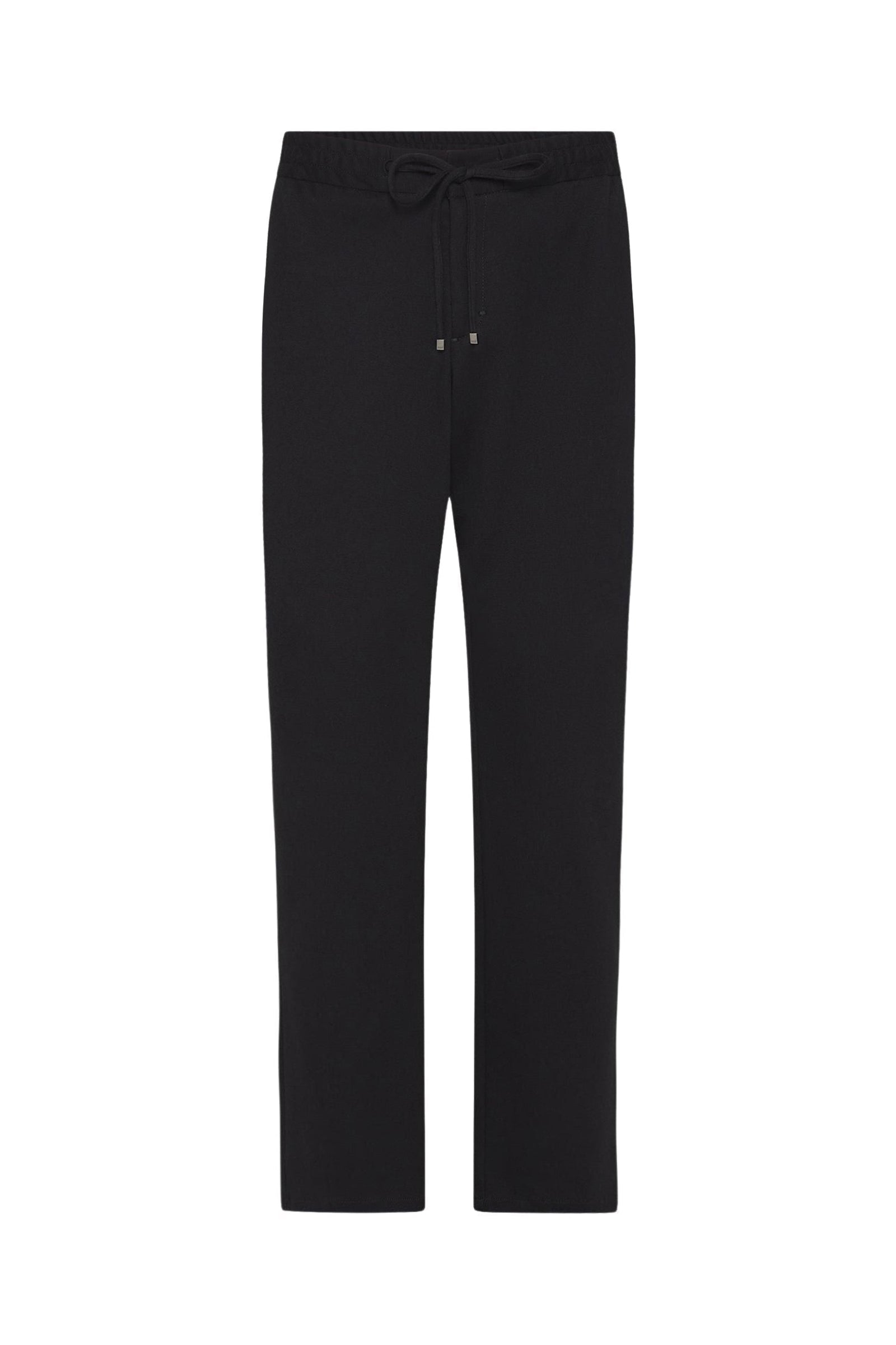 Pantalon de survêtement à cordon - Noir