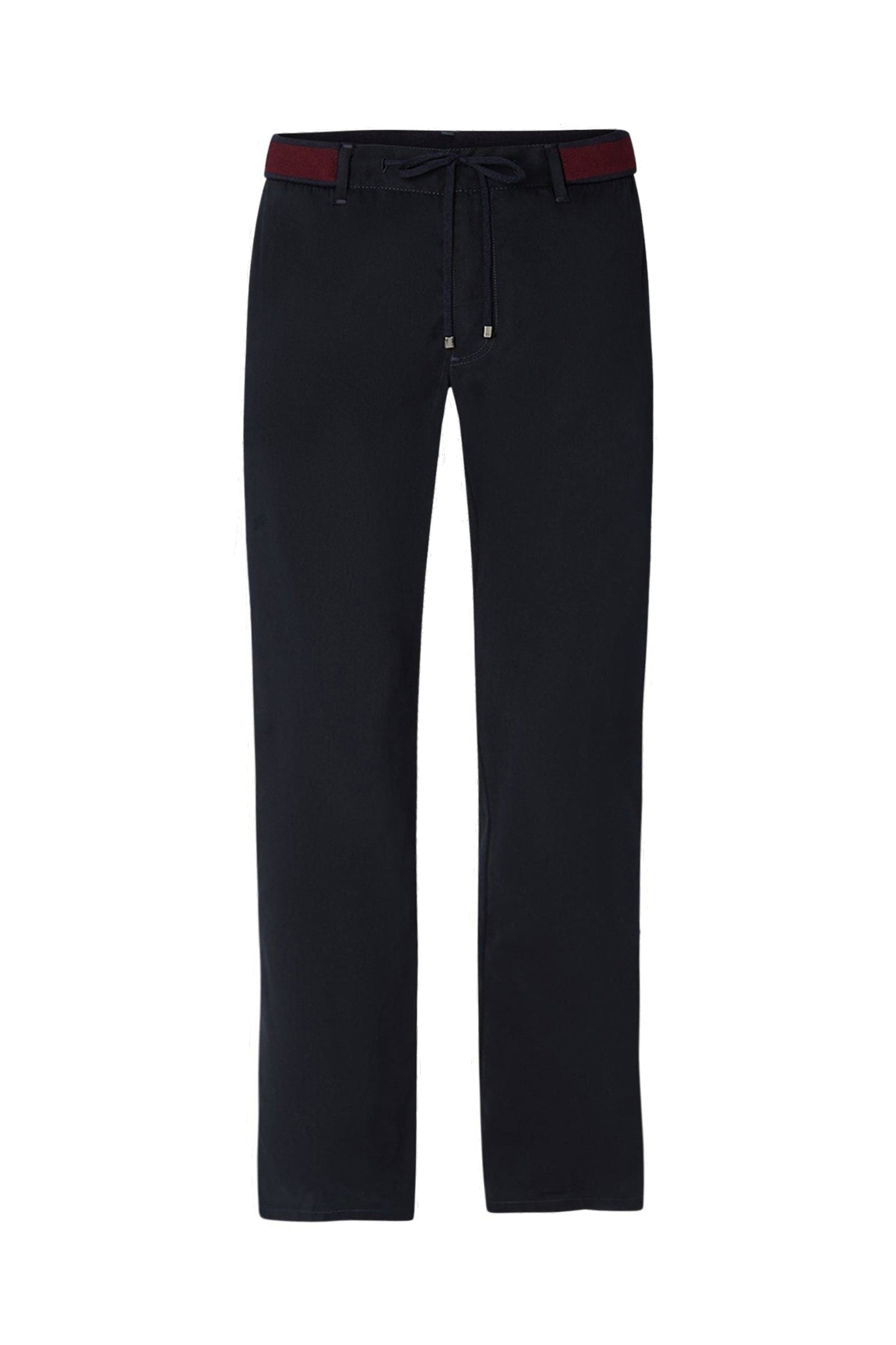 Drawstring trousers - Blue & Bordeaux