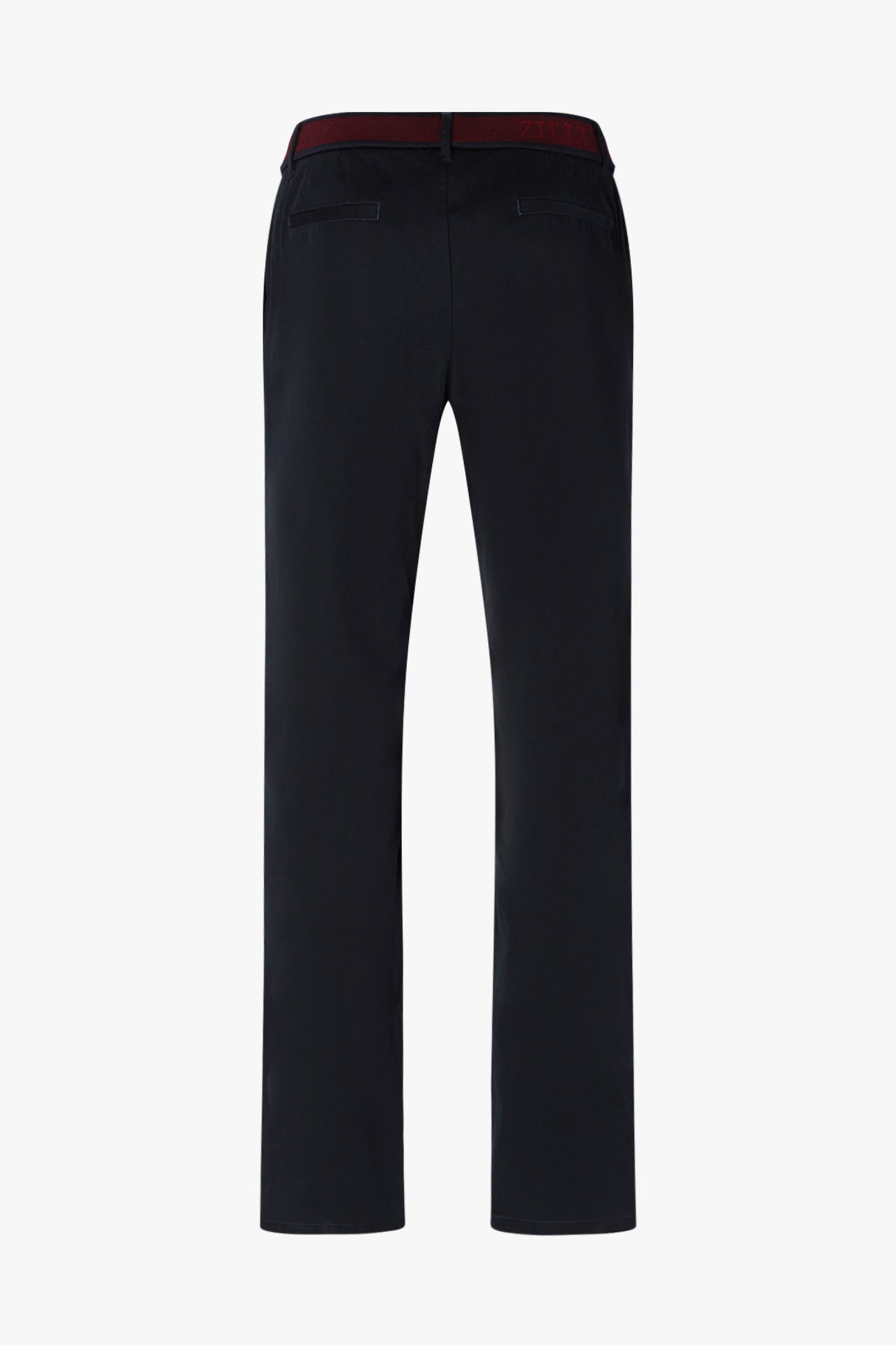 Drawstring trousers - Blue & Bordeaux