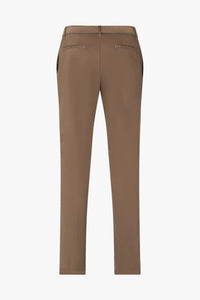 Drawstring chino trousers - Brown