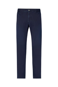 Jean à broderie sur poche - Bleu