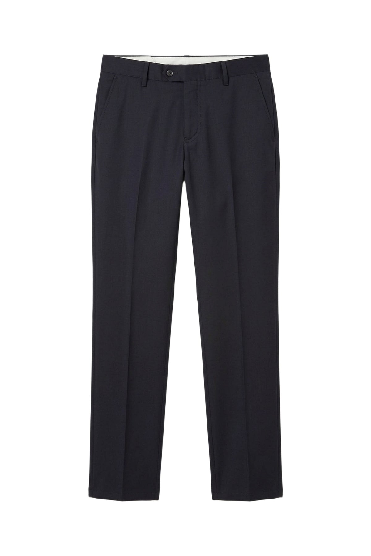 Pantalon de tailleur en laine - Blue Navy