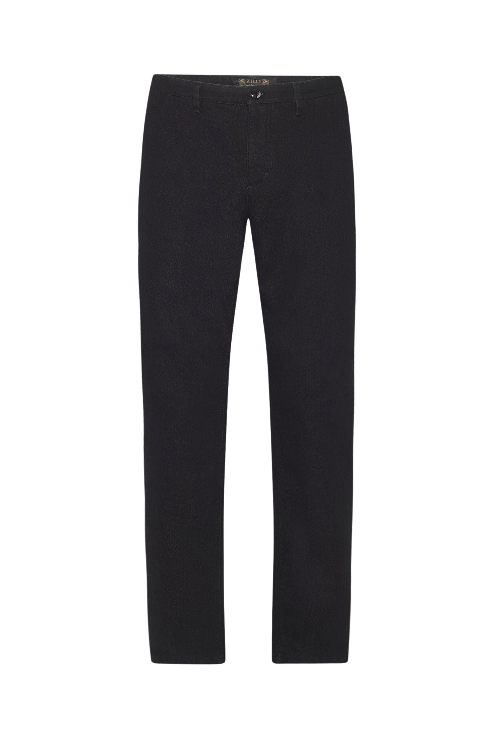 Pantalon coupe droite côtelé - Noir