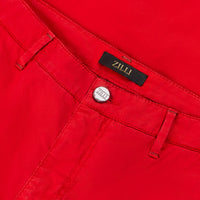 Washed chino trousers - Red