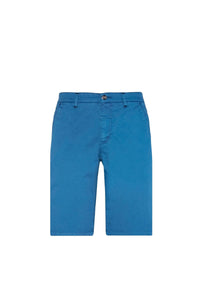Straight-leg Bermuda shorts - Blue