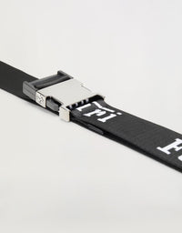 Ceinture unisexe avec logo Ferrari - Nero